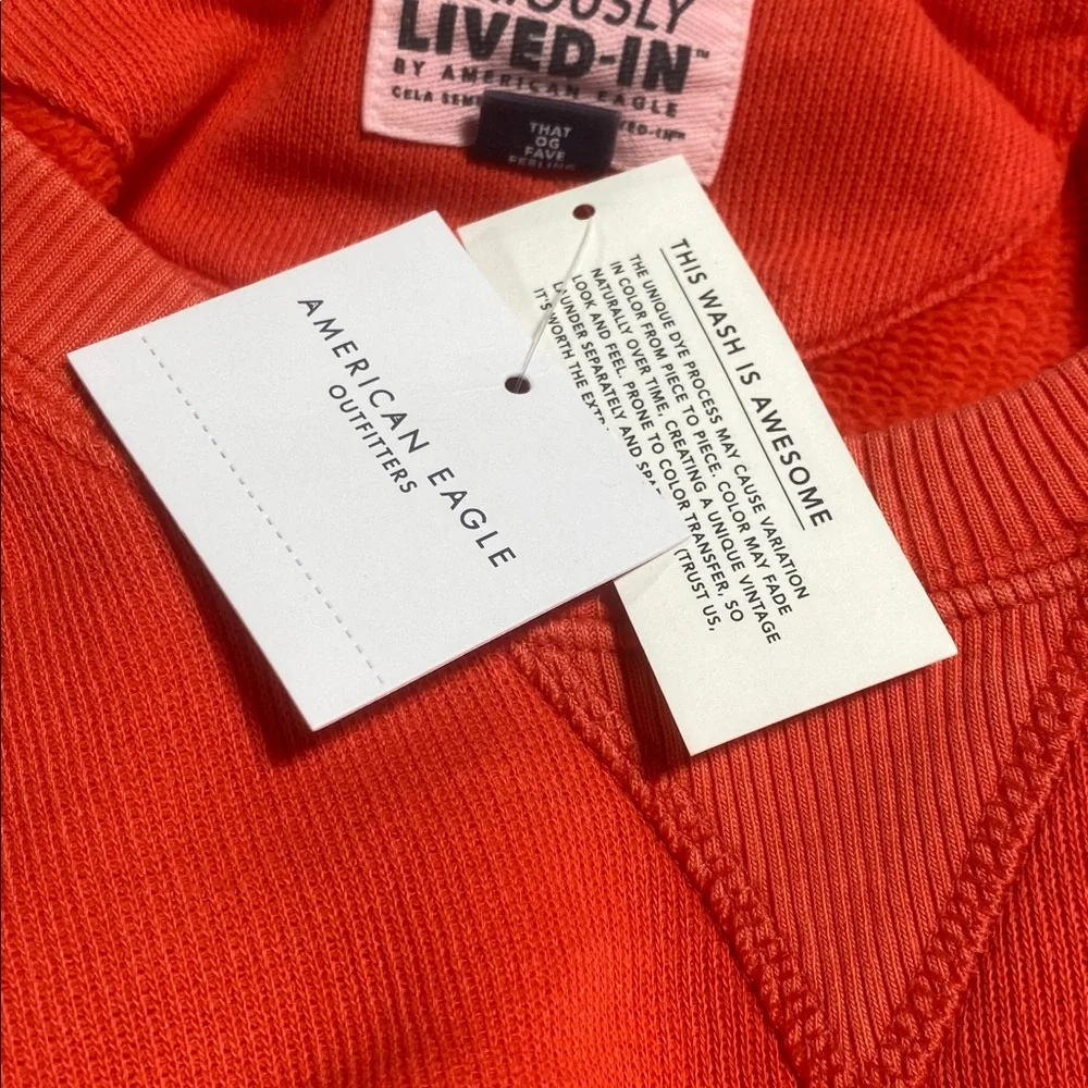 This Feels Seriously Lived-in By American Eagles Sweater Crew Neck - S - Picture 5 of 6